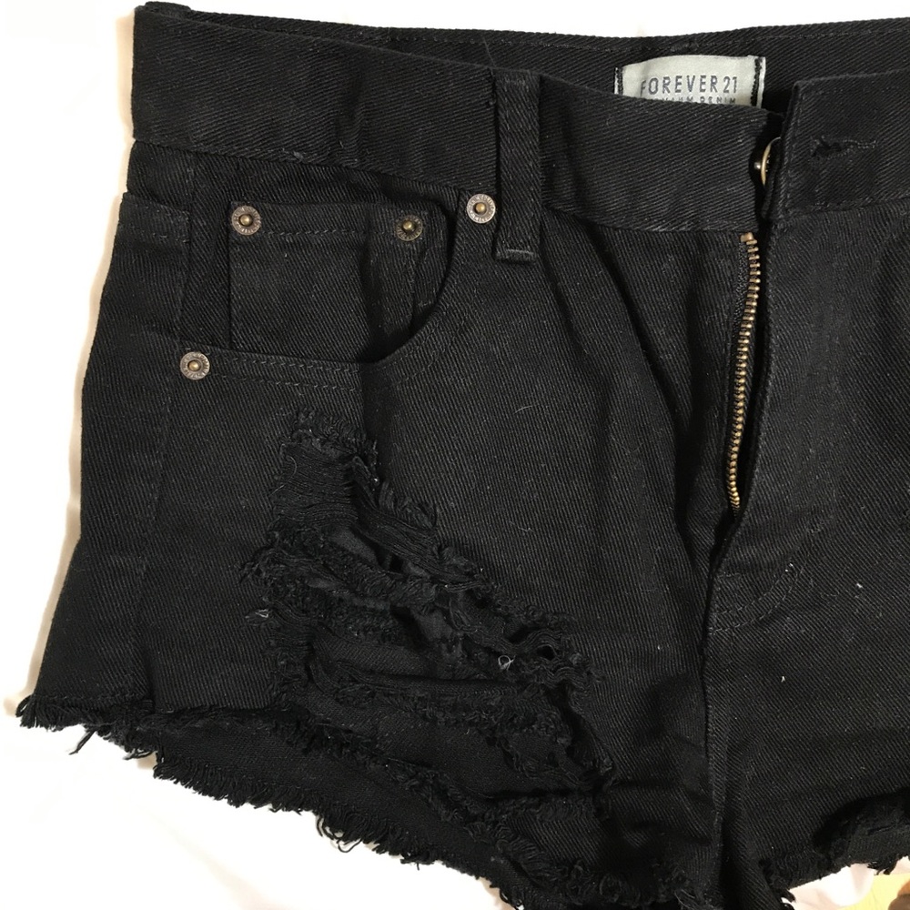 ⚡️PRICE DROP⚡️ Black Jean Shorts